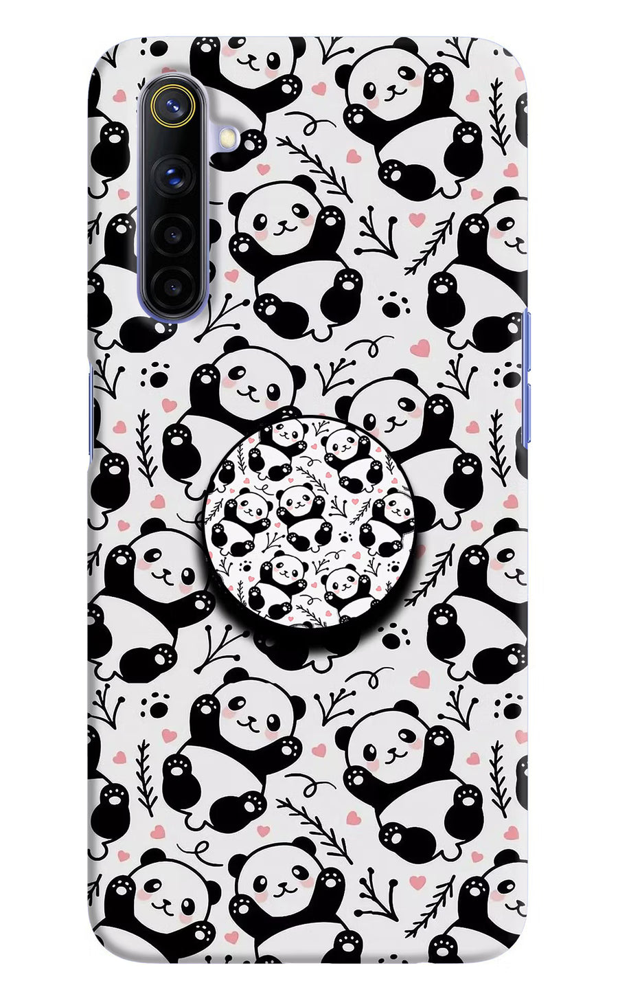Cute Panda Realme 6/6i Pop Case, Hard case