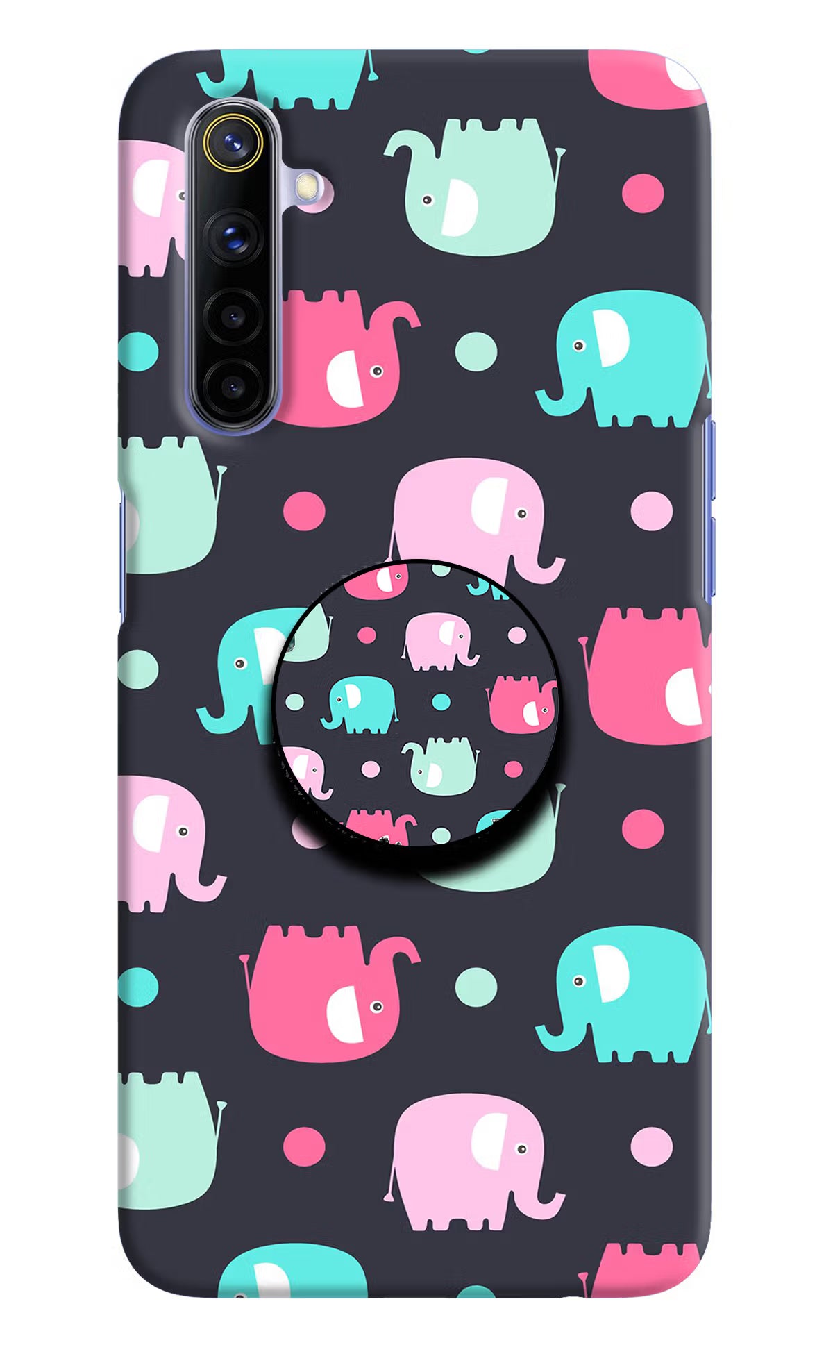 Baby Elephants Realme 6/6i Pop Case by Casekaro
