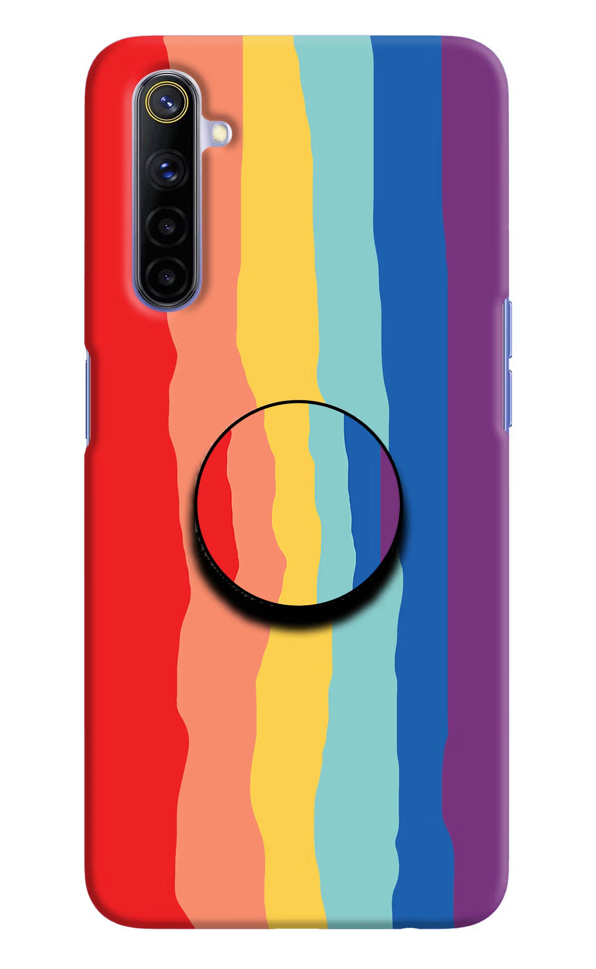 Rainbow Realme 6/6i Pop Case by Casekaro