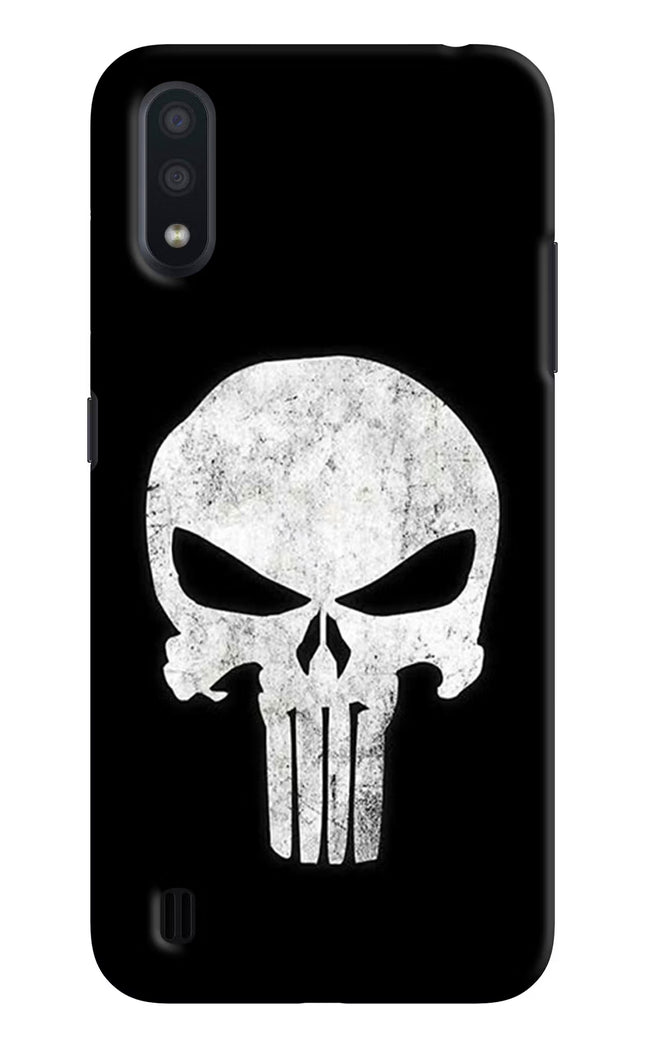 Punisher Skull Samsung M01 Hard Case Back Cover by Casekaro