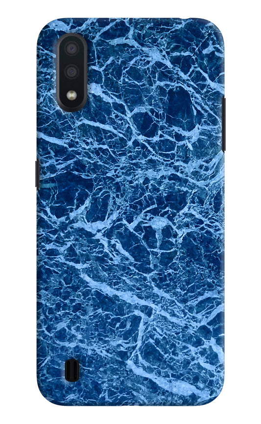 Blue Marble Samsung M01 Hard Case Back Cover by Casekaro
