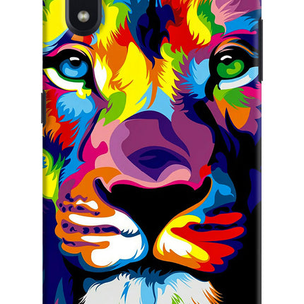 Lion Samsung M01 Hard Case Back Cover by Casekaro