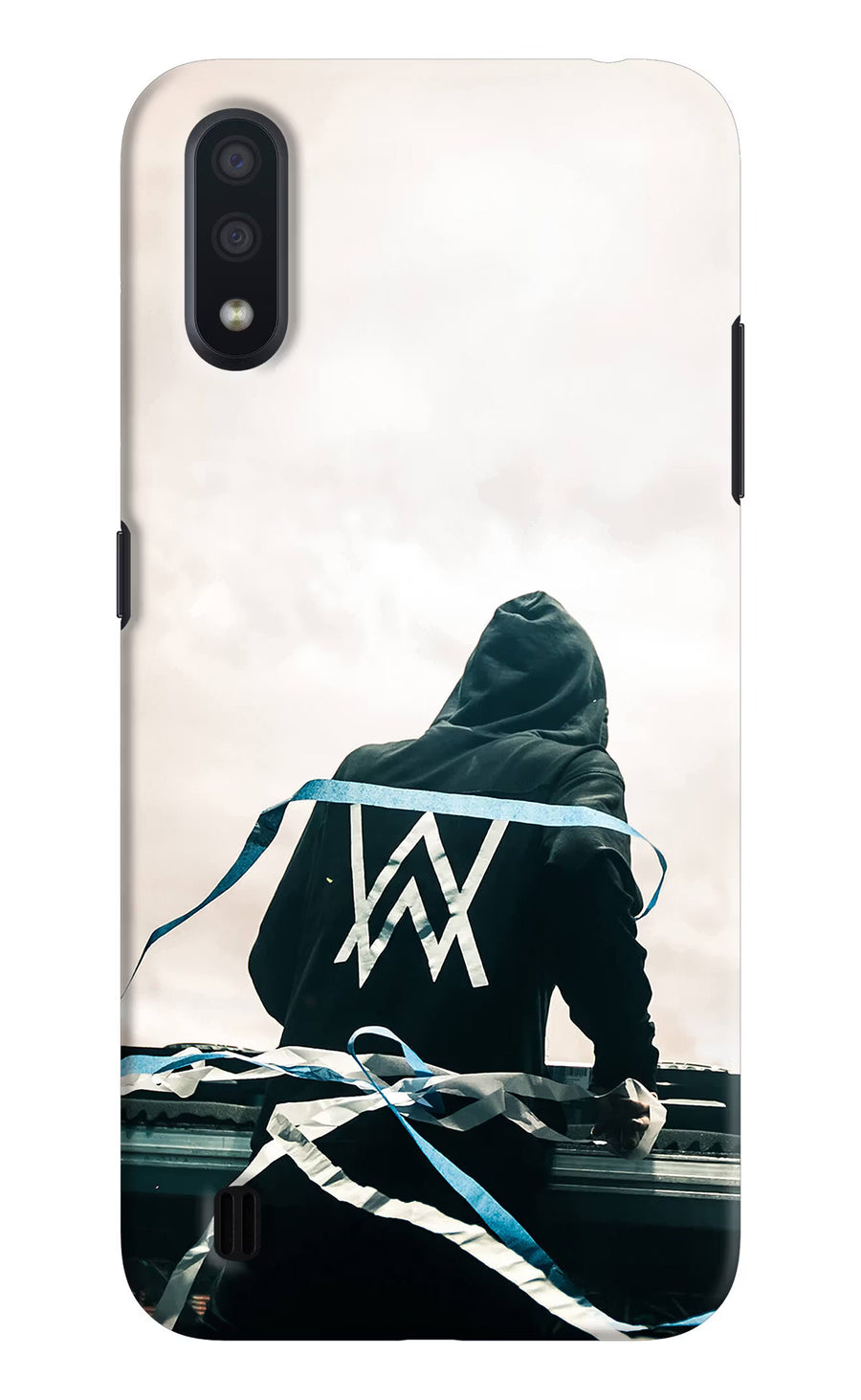 Alan Walker Samsung M01 Back Cover, Hard case
