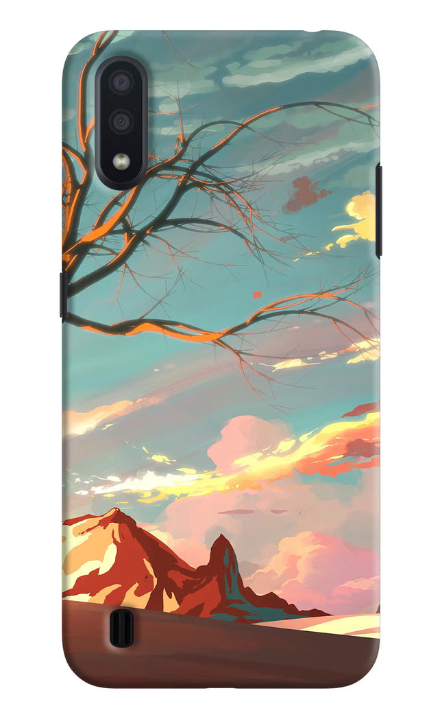 Scenery Samsung M01 Hard Case Back Cover by Casekaro