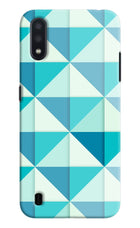 Abstract Samsung M01 Hard Case Back Cover by Casekaro