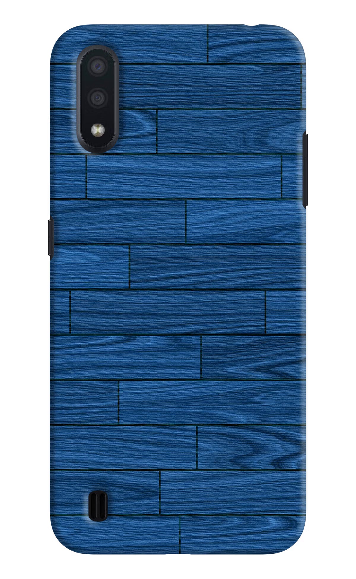 Wooden Texture Samsung M01 Hard Case Back Cover by Casekaro
