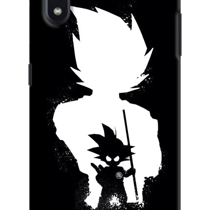 Goku Shadow Samsung M01 Hard Case Back Cover by Casekaro