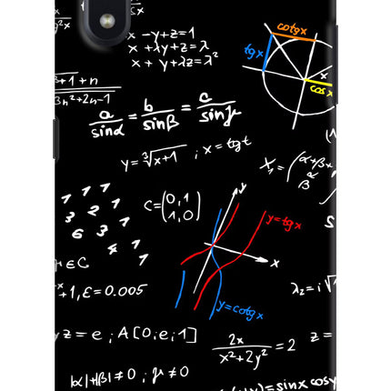 Mathematics Formula Samsung M01 Hard Case Back Cover by Casekaro