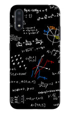 Mathematics Formula Samsung M01 Hard Case Back Cover by Casekaro