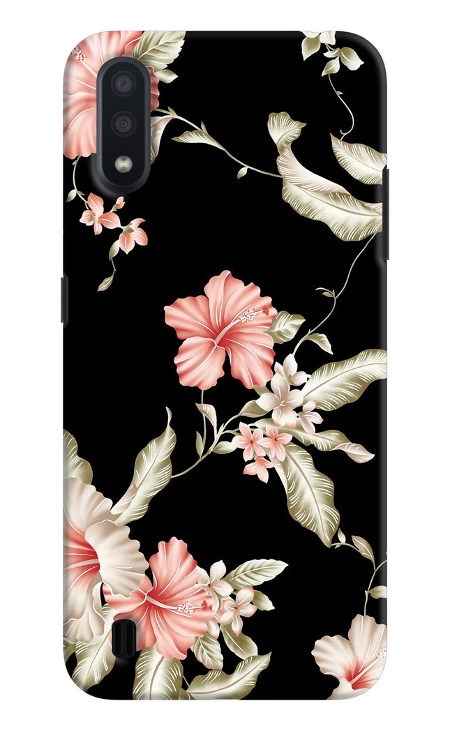 Flowers Samsung M01 Hard Case Back Cover by Casekaro