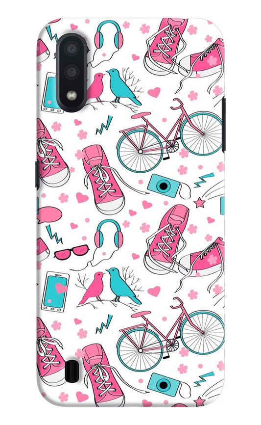 Artwork Samsung M01 Hard Case Back Cover by Casekaro