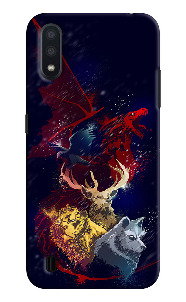 Game Of Thrones Samsung M01 Hard Case Back Cover by Casekaro