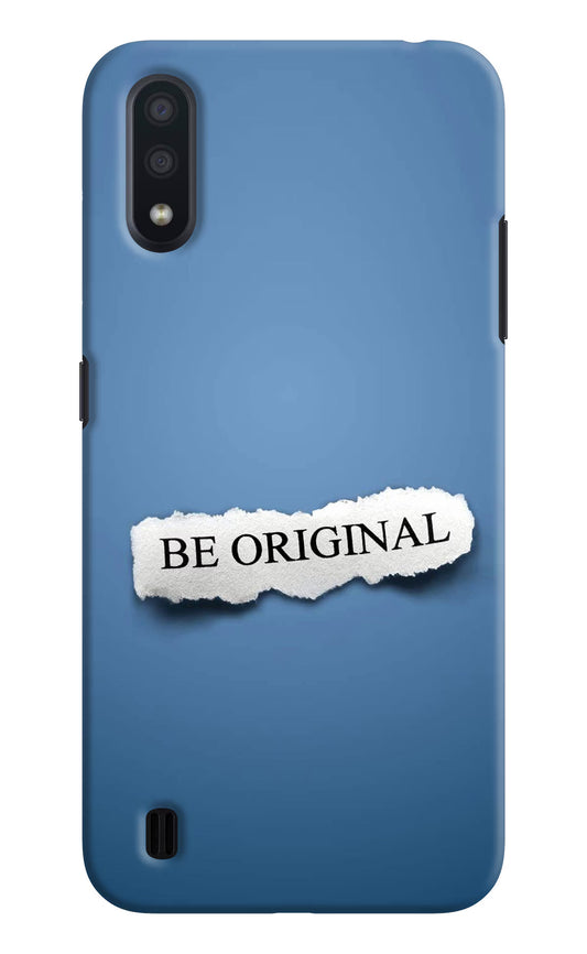 Be Original Samsung M01 Hard Case Back Cover by Casekaro