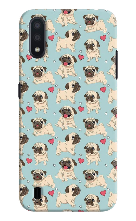 Pug Dog Samsung M01 Hard Case Back Cover by Casekaro