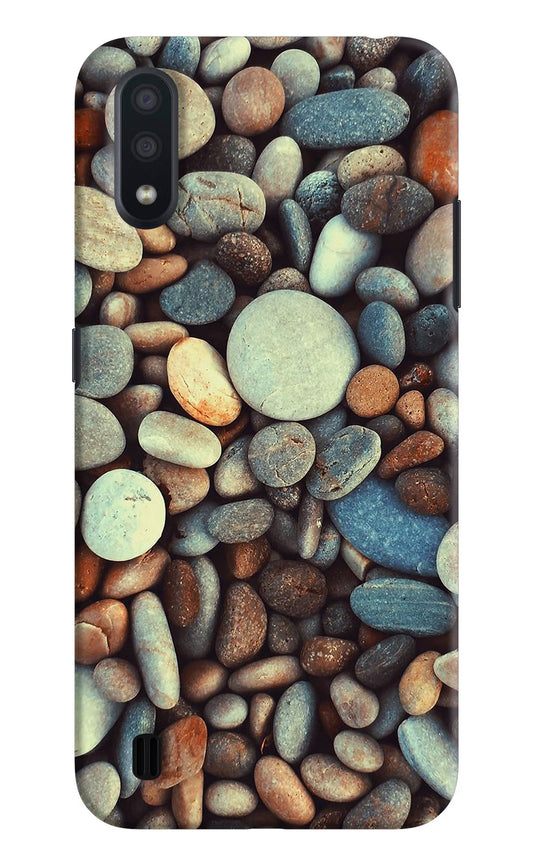 Pebble Samsung M01 Hard Case Back Cover by Casekaro