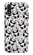 Cute Panda Samsung M01 Hard Case Back Cover by Casekaro