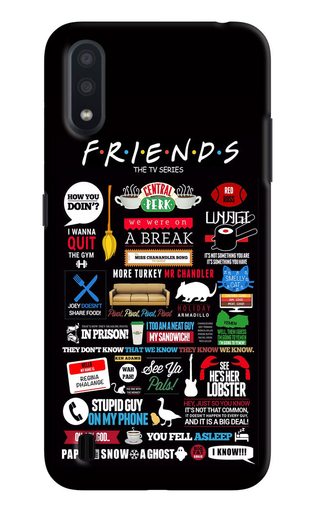 FRIENDS Samsung M01 Hard Case Back Cover by Casekaro