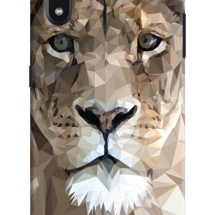 Lion Art Samsung M01 Hard Case Back Cover by Casekaro