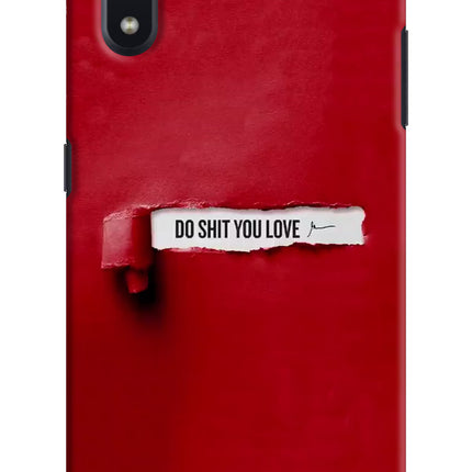Do Shit You Love Samsung M01 Hard Case Back Cover by Casekaro