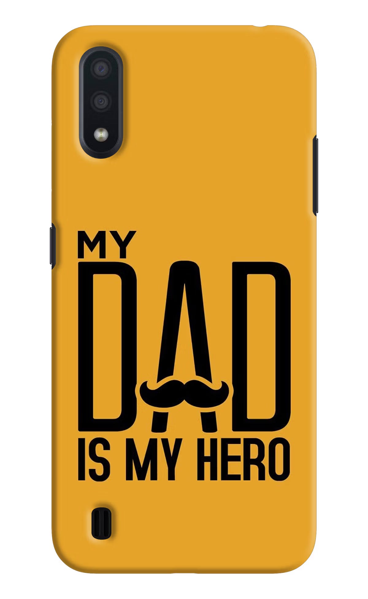 My Dad Is My Hero Samsung M01 Hard Case Back Cover by Casekaro