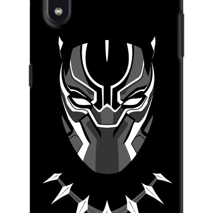 Black Panther Samsung M01 Hard Case Back Cover by Casekaro