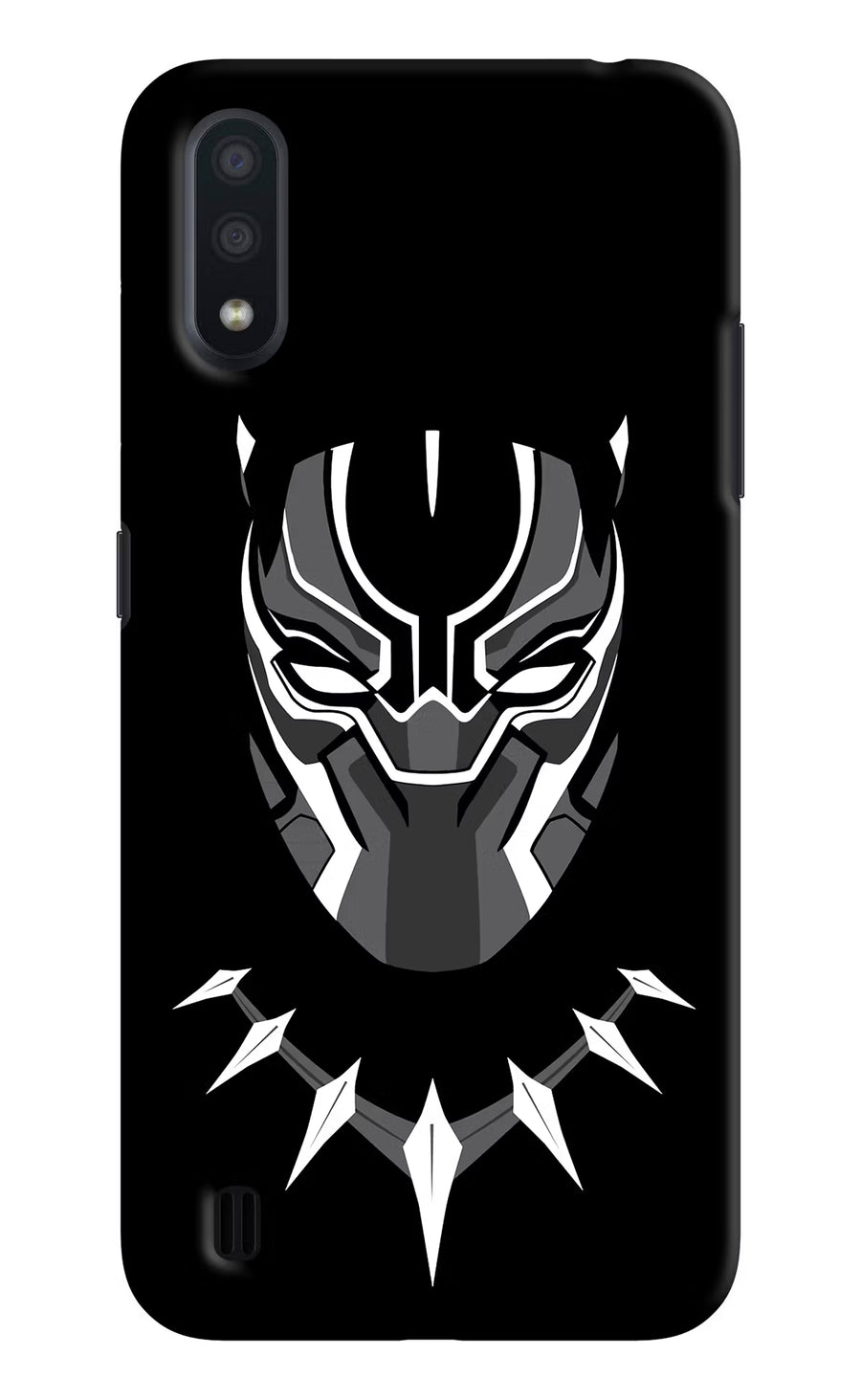 Black Panther Samsung M01 Back Cover, Hard case