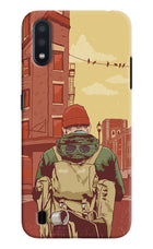 Adventurous Samsung M01 Hard Case Back Cover by Casekaro