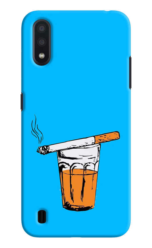 Chai Sutta Samsung M01 Hard Case Back Cover by Casekaro