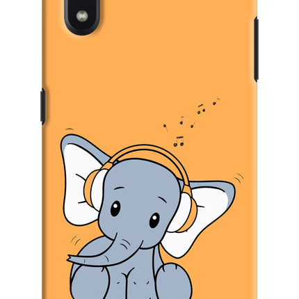 High On Music Samsung M01 Hard Case Back Cover by Casekaro