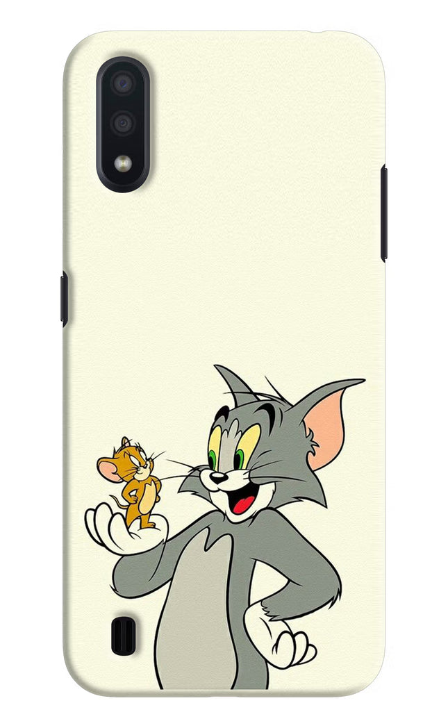Tom & Jerry Samsung M01 Hard Case Back Cover by Casekaro