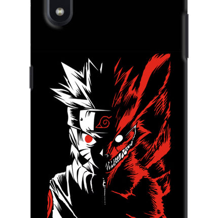 Naruto Two Face Samsung M01 Hard Case Back Cover by Casekaro
