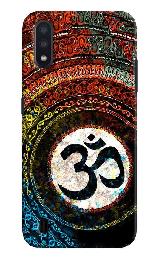 Om Cultural Samsung M01 Hard Case Back Cover by Casekaro