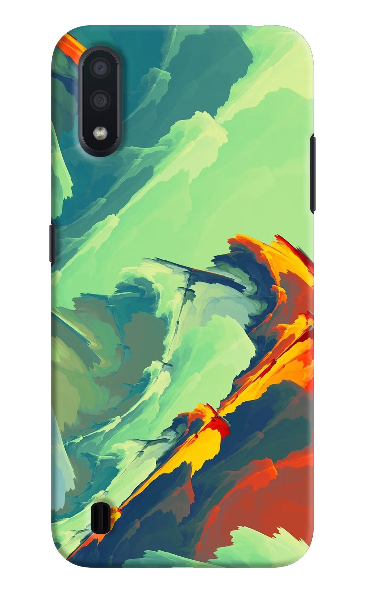 Paint Art Samsung M01 Hard Case Back Cover by Casekaro