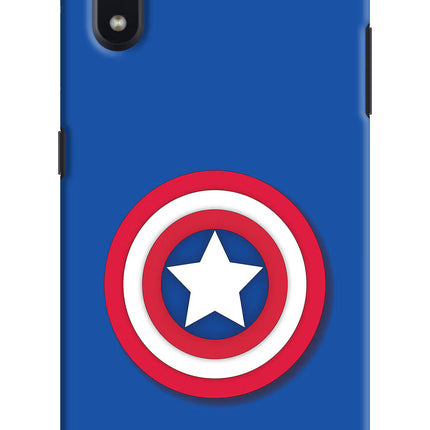 Shield Samsung M01 Hard Case Back Cover by Casekaro
