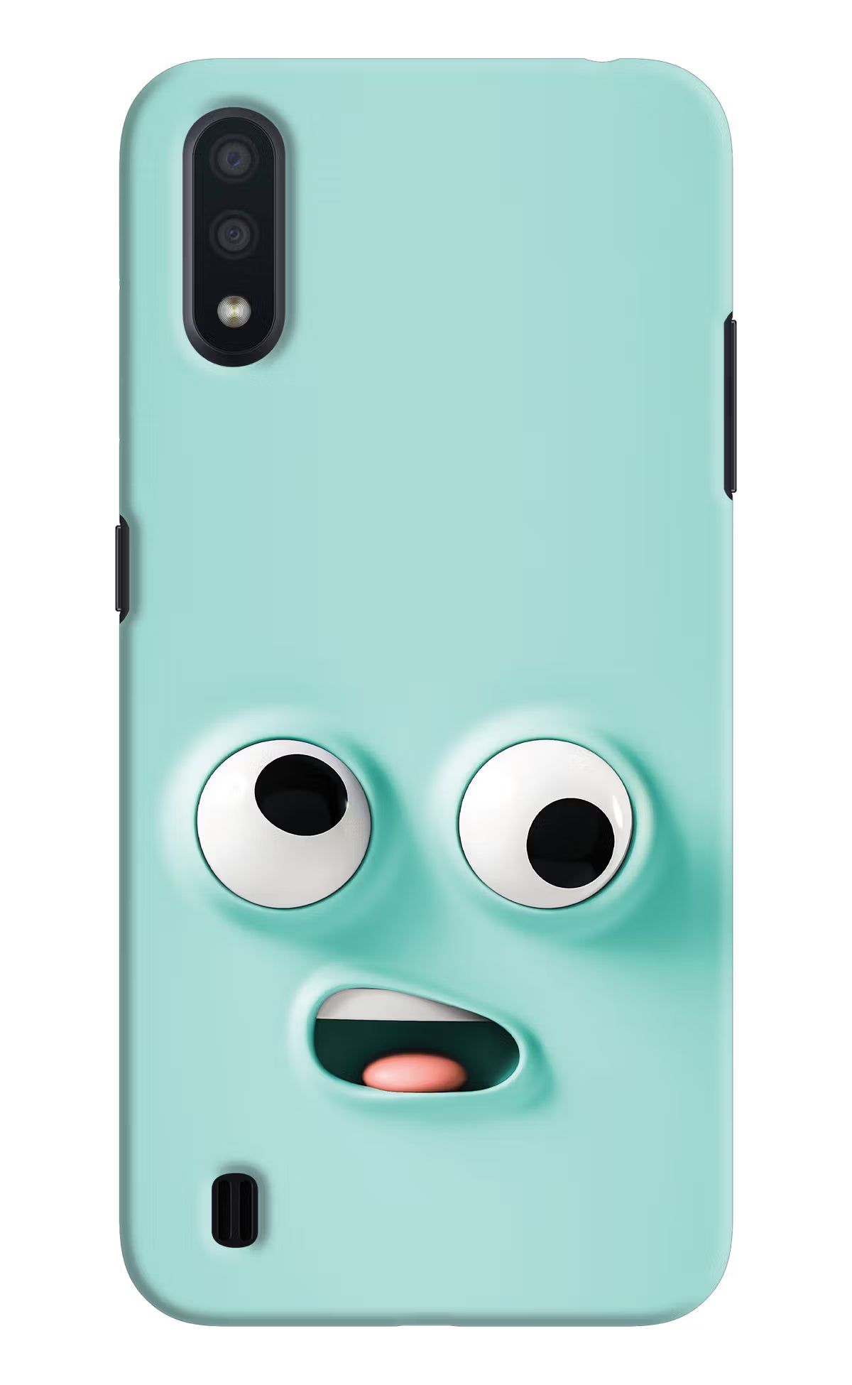 Funny Cartoon Samsung M01 Hard Case Back Cover by Casekaro