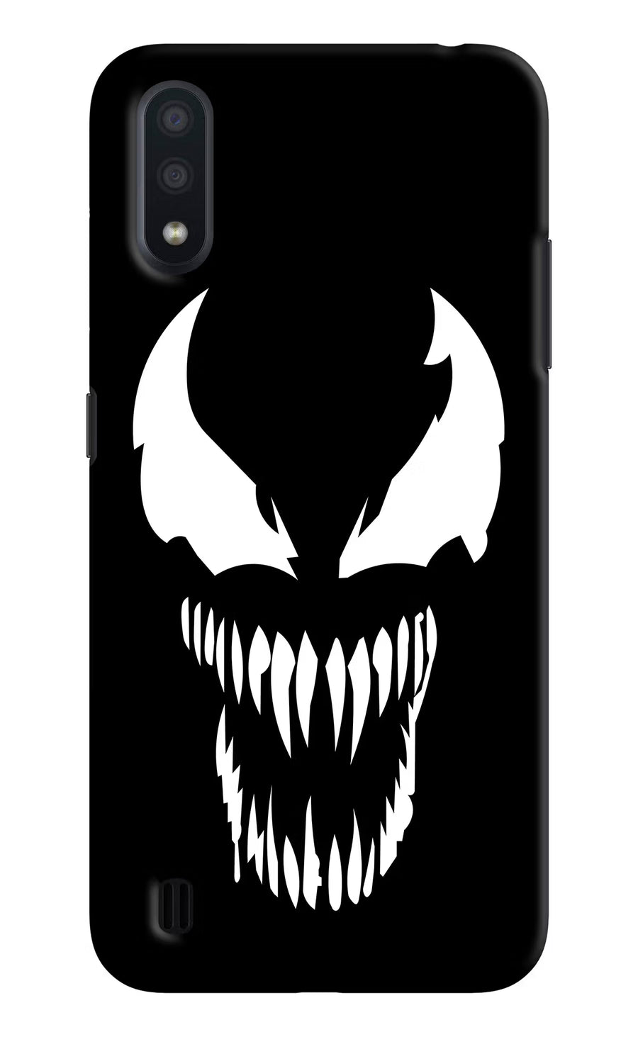 Venom Samsung M01 Back Cover, Hard case