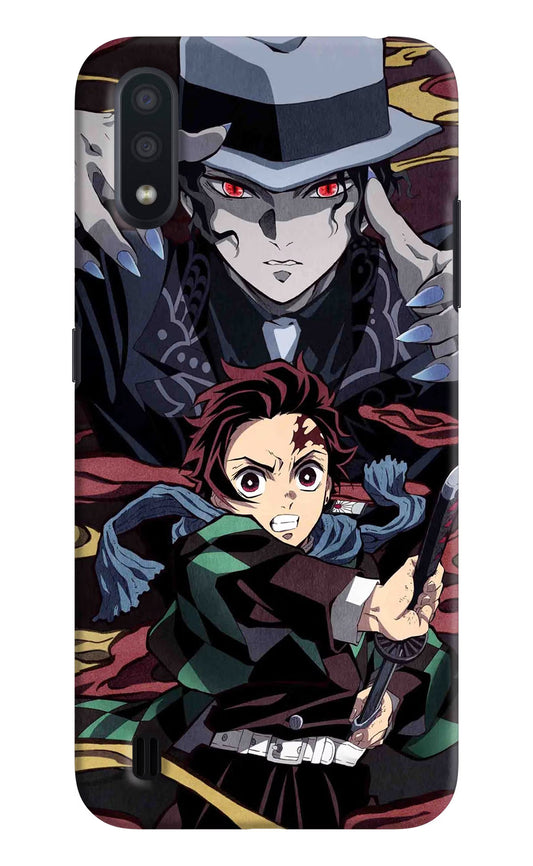 Demon Slayer Samsung M01 Hard Case Back Cover by Casekaro