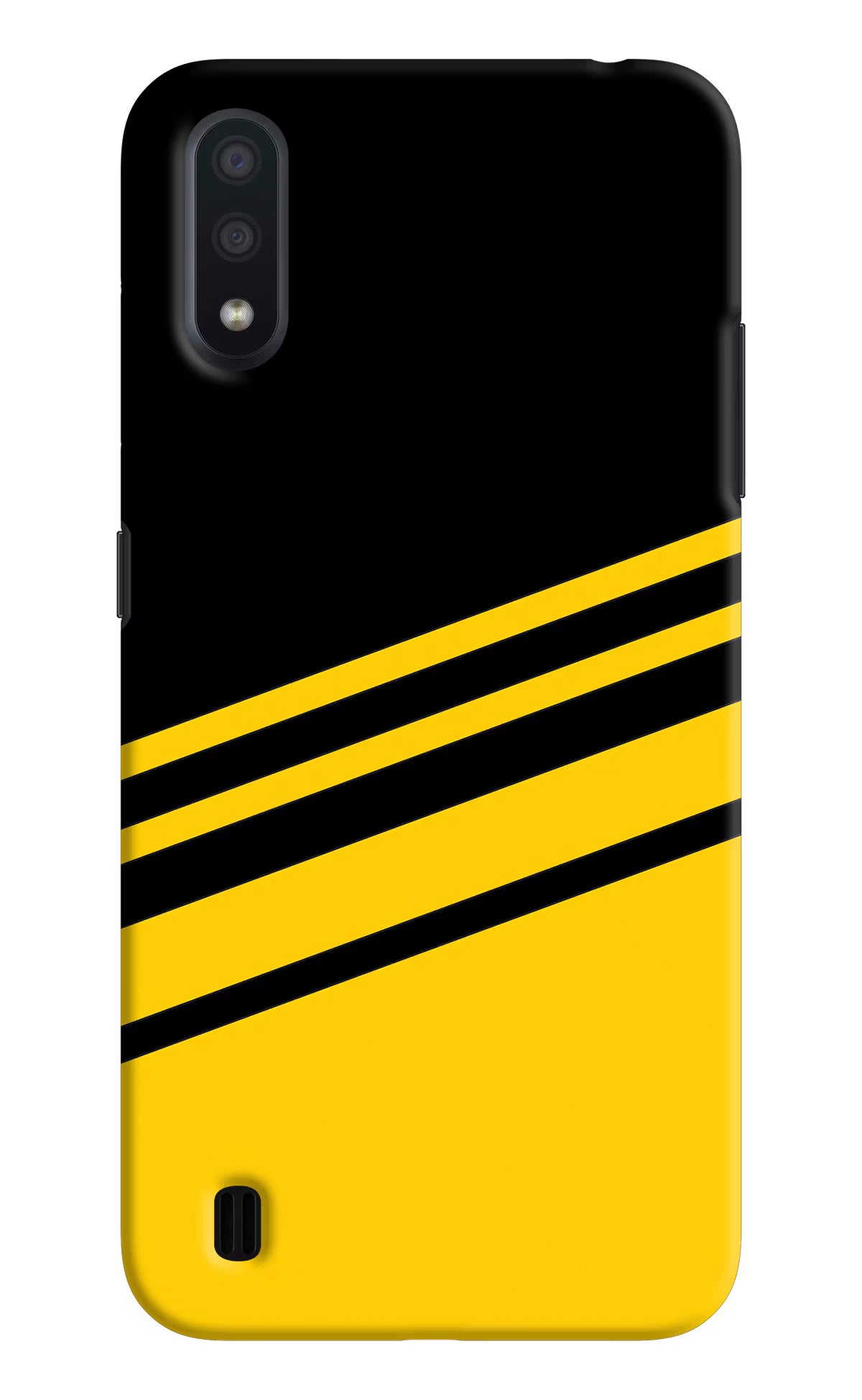 Yellow Shades Samsung M01 Hard Case Back Cover by Casekaro
