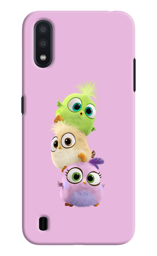 Cute Little Birds Samsung M01 Hard Case Back Cover by Casekaro