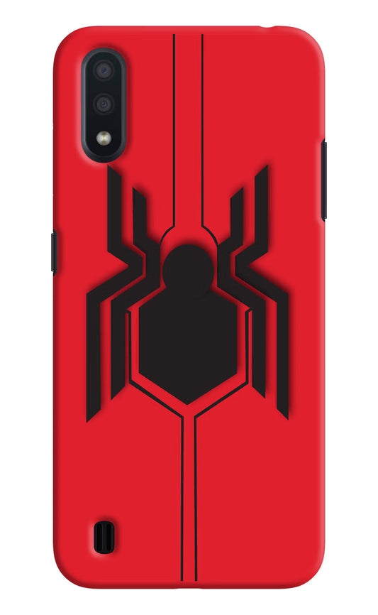 Spider Samsung M01 Hard Case Back Cover by Casekaro