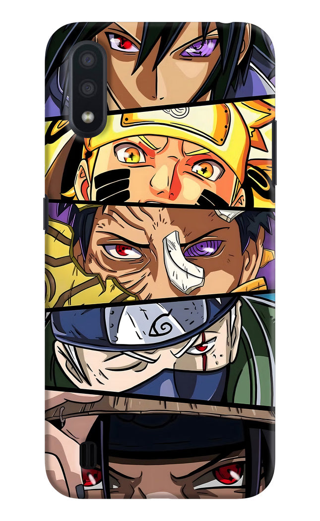 Naruto Character Samsung M01 Hard Case Back Cover by Casekaro