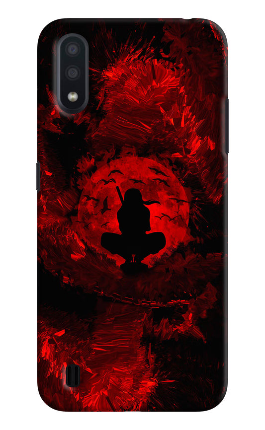 Itachi Uchiha Samsung M01 Hard Case Back Cover by Casekaro