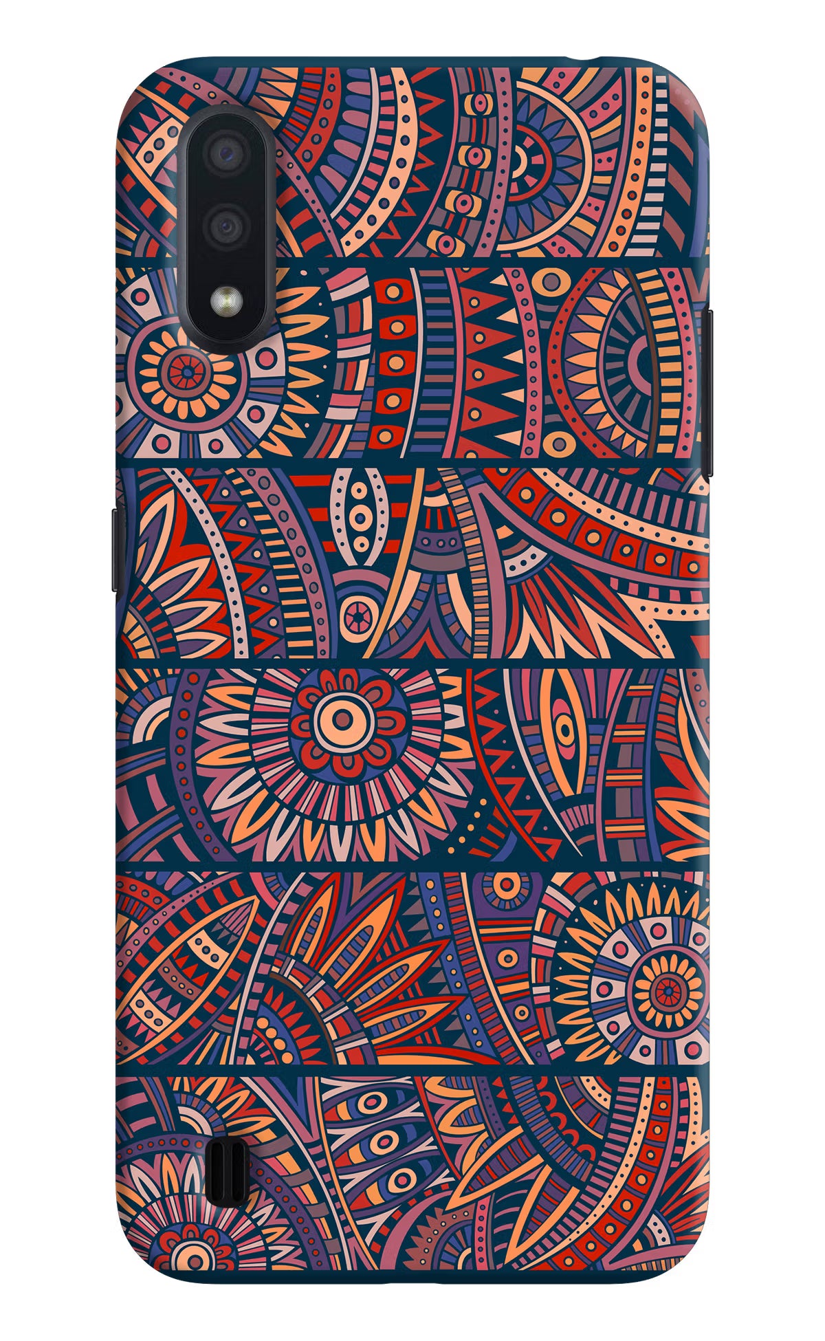 African Culture Design Samsung M01 Hard Case Back Cover by Casekaro