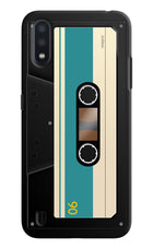 Cassette Samsung M01 Hard Case Back Cover by Casekaro