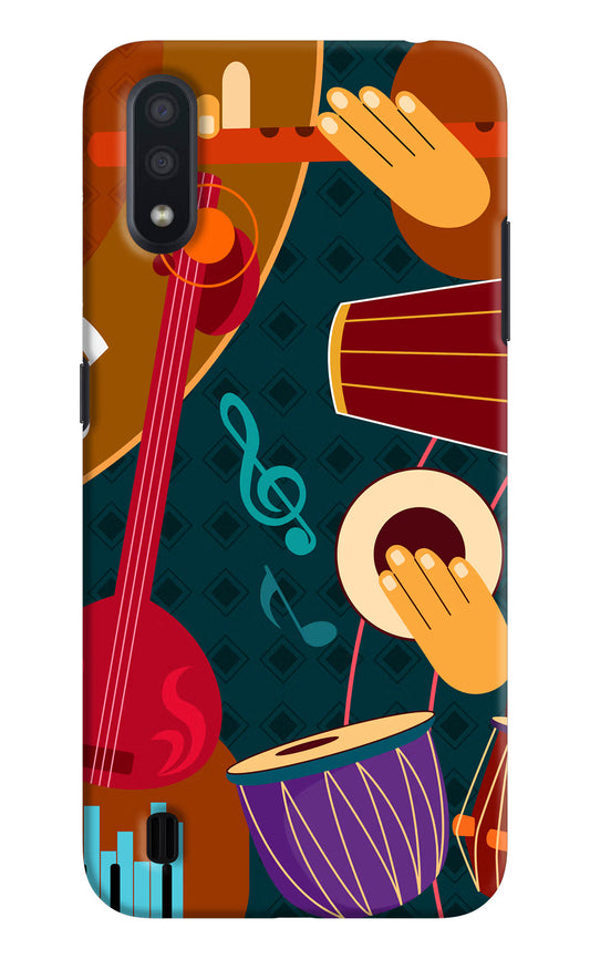 Music Instrument Samsung M01 Hard Case Back Cover by Casekaro