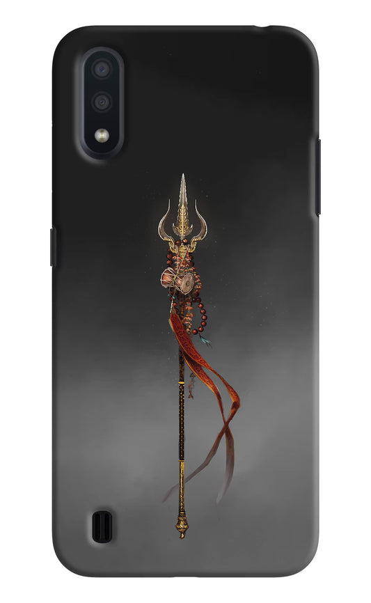 Shiv Trishul Samsung M01 Hard Case Back Cover by Casekaro
