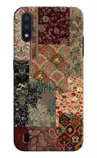 Desi Print Samsung M01 Hard Case Back Cover by Casekaro