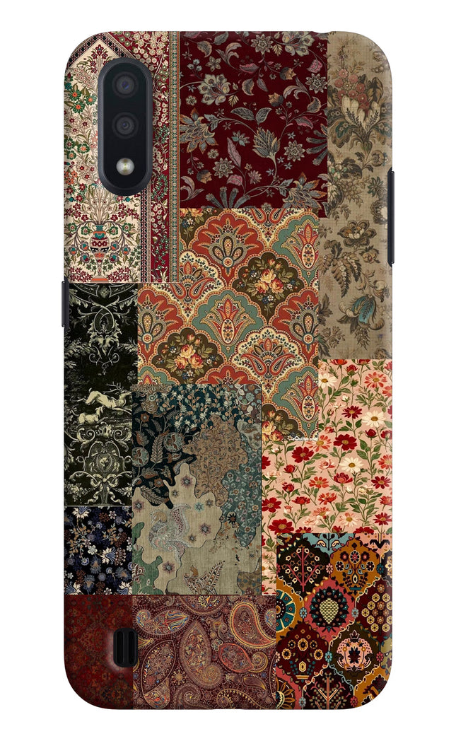 Desi Print Samsung M01 Hard Case Back Cover by Casekaro
