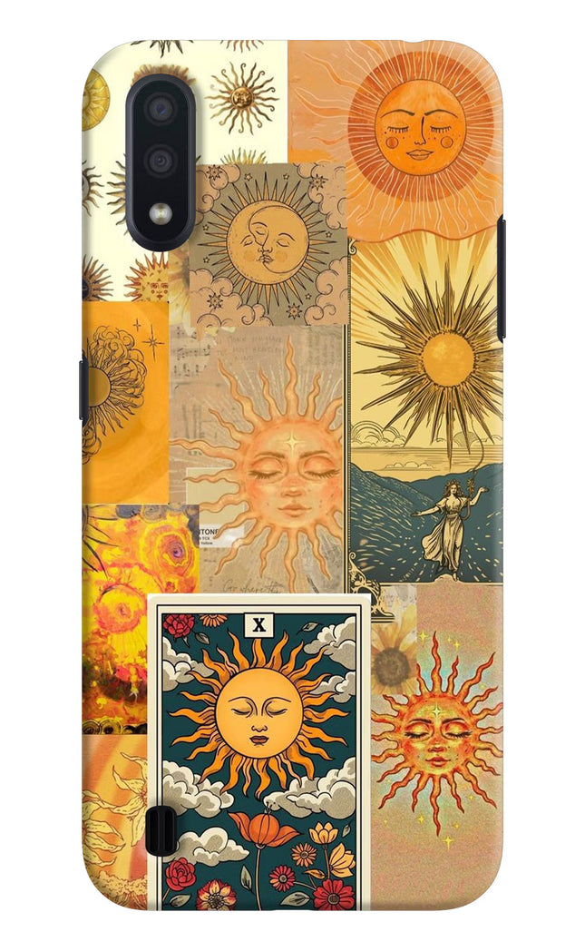 Sun Samsung M01 Hard Case Back Cover by Casekaro