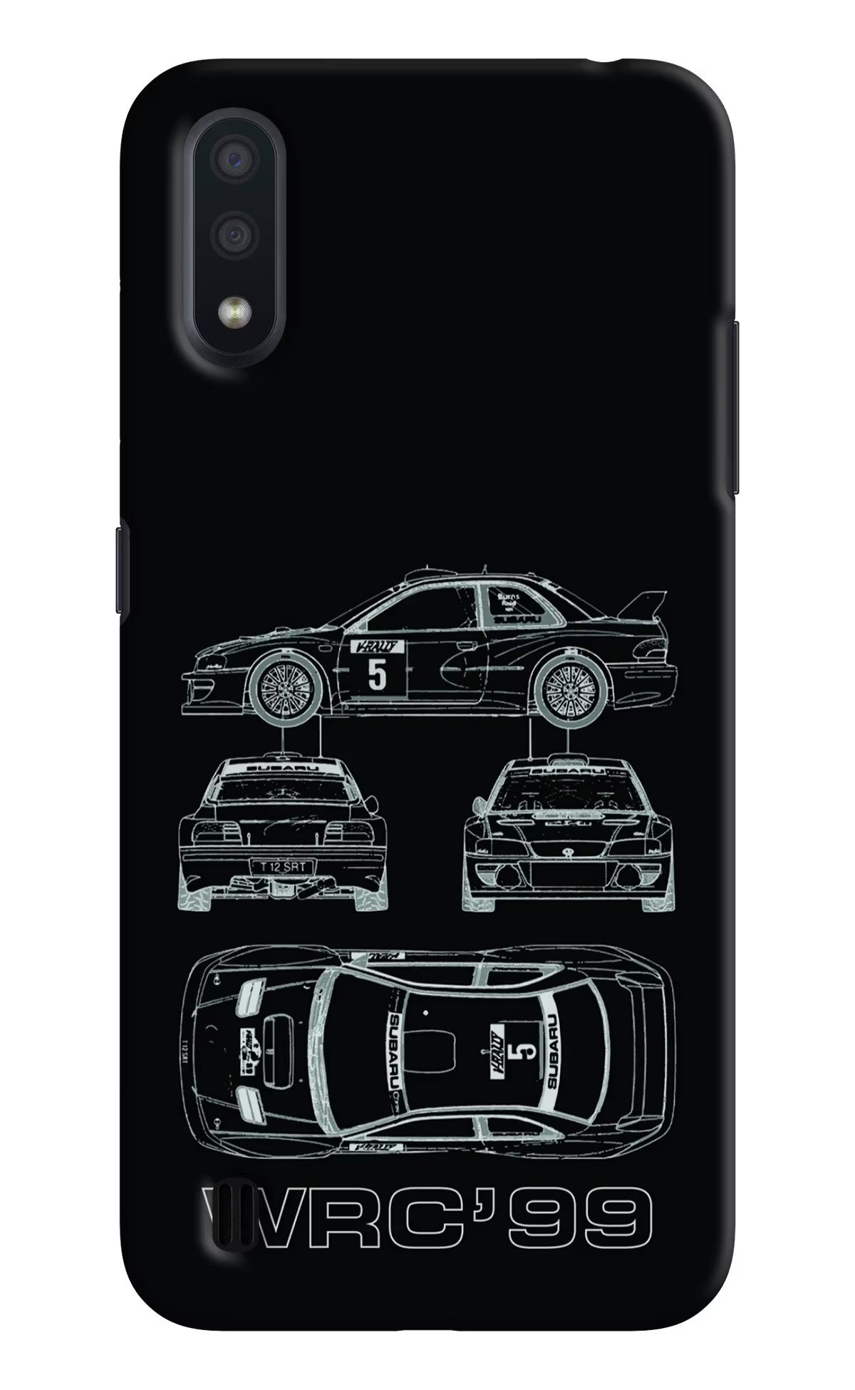 WRC'99 Samsung M01 Hard Case Back Cover by Casekaro
